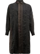 Uma Wang Button Up Coat - Blue