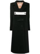 Ssheena Double Breasted Coat - Black