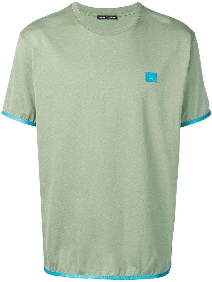 Acne Studios Contrasting T-shirt - Green