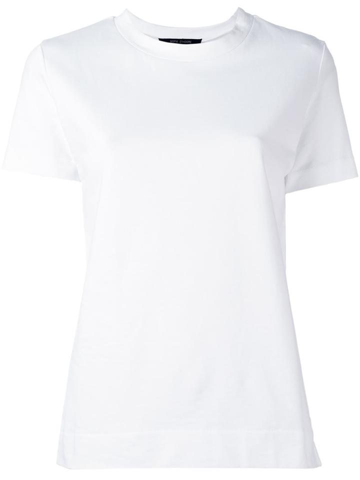 Sofie D'hoore Boxy T-shirt, Women's, Size: 40, White, Cotton