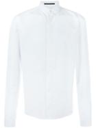 Haider Ackermann Concealed Fastening Button-down Shirt, Size: Medium, White, Cotton