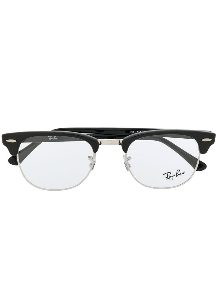 Ray-ban Square Shaped Glasses - Black