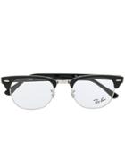 Ray-ban Square Shaped Glasses - Black