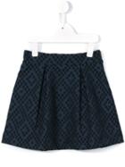 Amelia Milano 'sonia' Jacquard Skirt, Girl's, Size: 10 Yrs, Blue