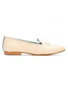 Blue Bird Shoes Straw Loafers - Neutrals