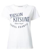 Maison Kitsuné Palais Royal T-shirt, Women's, Size: Small, White, Cotton