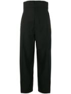 Y-3 Cropped Tracksuit Bottoms - Black