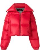 Misbhv Photo Patch Puffer Jacket - Red
