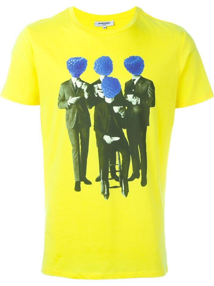 Les Benjamins 'bluefour' T-shirt