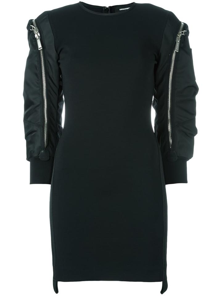 Dsquared2 Zip Sleeve Dress
