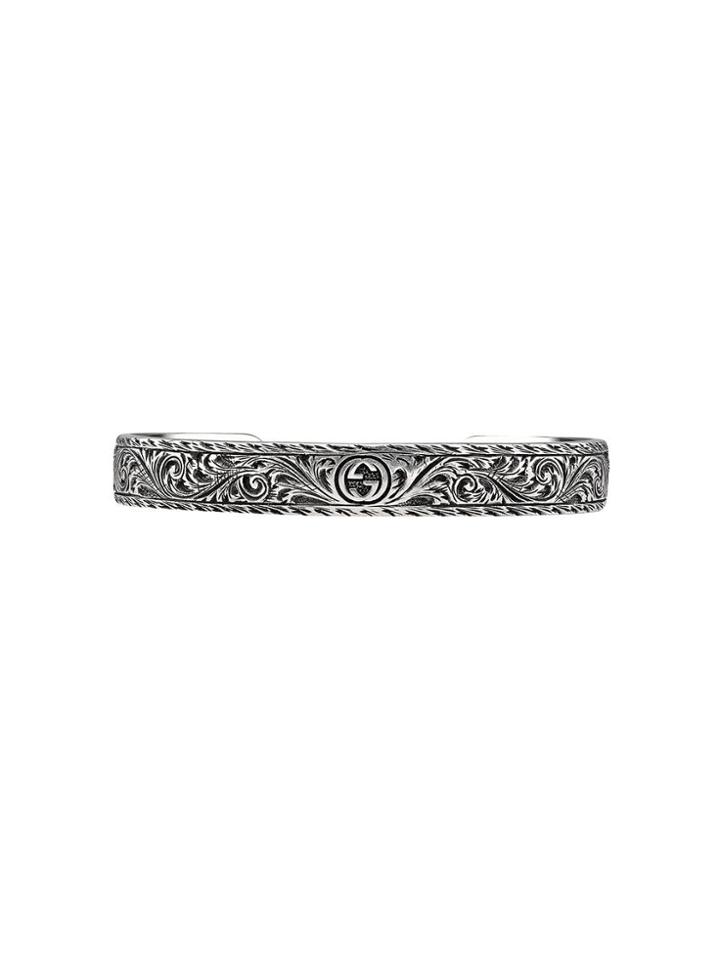 Gucci Bracelet In Silver With Feline Head