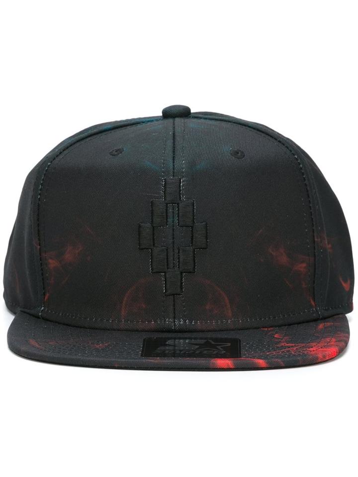 Marcelo Burlon County Of Milan 'starter Champaqui' Cap, Men's, Black, Polyester