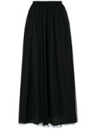 Red Valentino - Tulle Layer Skirt - Women - Polyamide/polyester - 44, Black, Polyamide/polyester