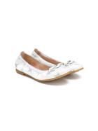 Tommy Hilfiger Junior Teen Star Print Ballerinas - White