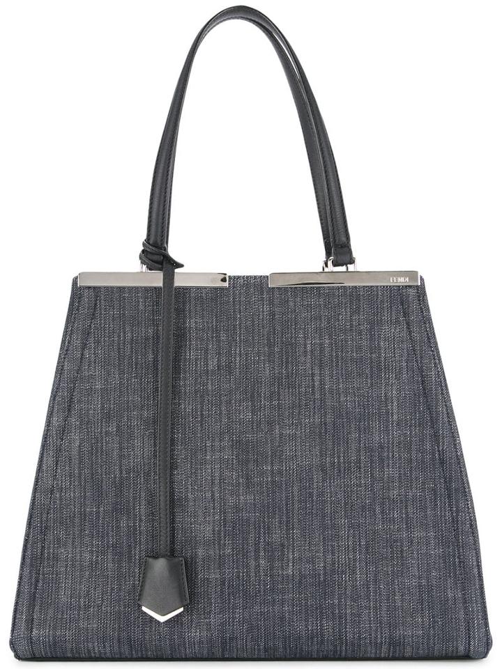 Fendi Pre-owned 2 Jour Tote Bag - Blue