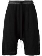 Lost & Found Ria Dunn 'shifted' Drop-crotch Shorts, Men's, Size: Medium, Black, Linen/flax