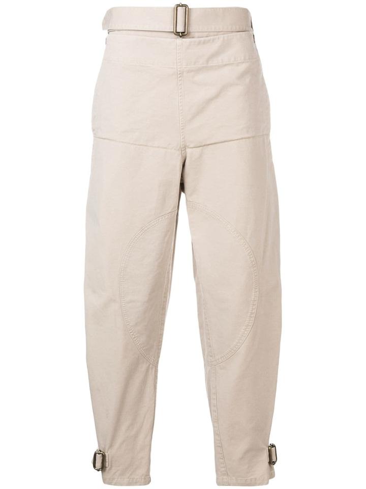 Jw Anderson Classic Cargo Trousers - Neutrals