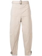 Jw Anderson Classic Cargo Trousers - Neutrals