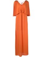 Halston Heritage Sunset Dress - Orange
