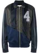 Han Kj0benhavn Panelled Track Jacket, Adult Unisex, Size: Large, Blue, Polyester