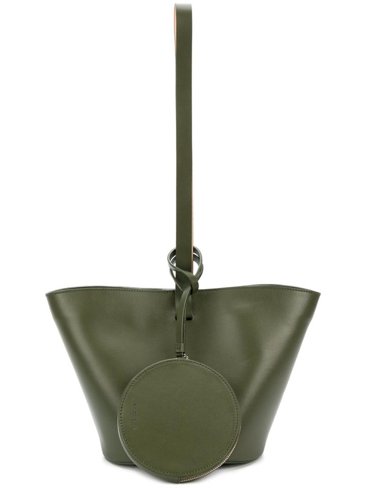 Building Block Bucket Tote - Green