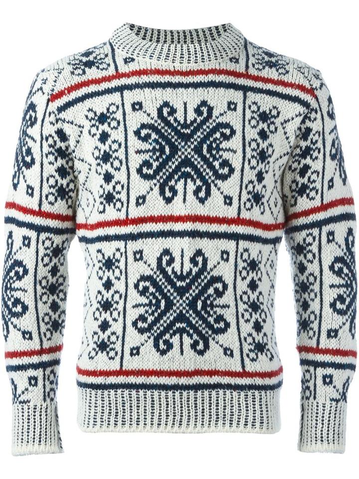 Thom Browne Fair Isle Knit Jumper