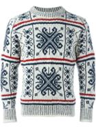 Thom Browne Fair Isle Knit Jumper