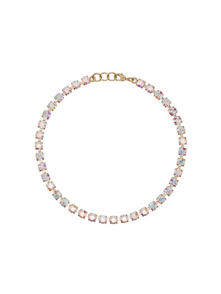 Beaufille Ariel Crystal Embellished Choker - Gold