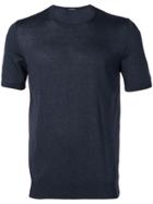 Tagliatore Jens Crew Neck T-shirt - Blue