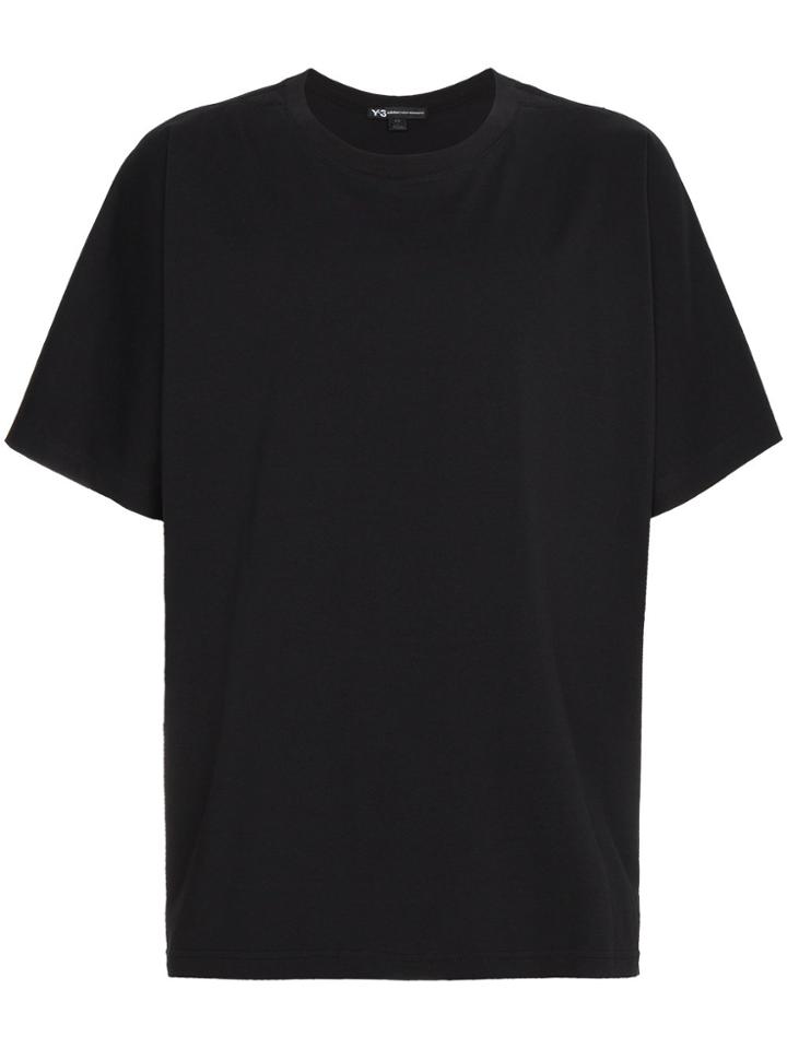 Y-3 Street Logo Print T Shirt - Black