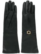 L'autre Chose Classic Gloves - Black