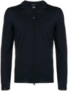 Boss Hugo Boss Zip Front Sweatshirt - Blue