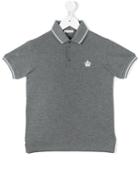 Dolce & Gabbana Kids - Classic Polo Shirt - Kids - Cotton - 10 Yrs, Grey