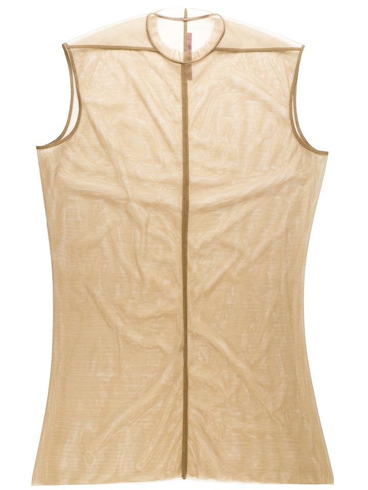 Rick Owens Lilies - Sheer Dress - Women - Polyamide/spandex/elastane - 40, Nude/neutrals, Polyamide/spandex/elastane