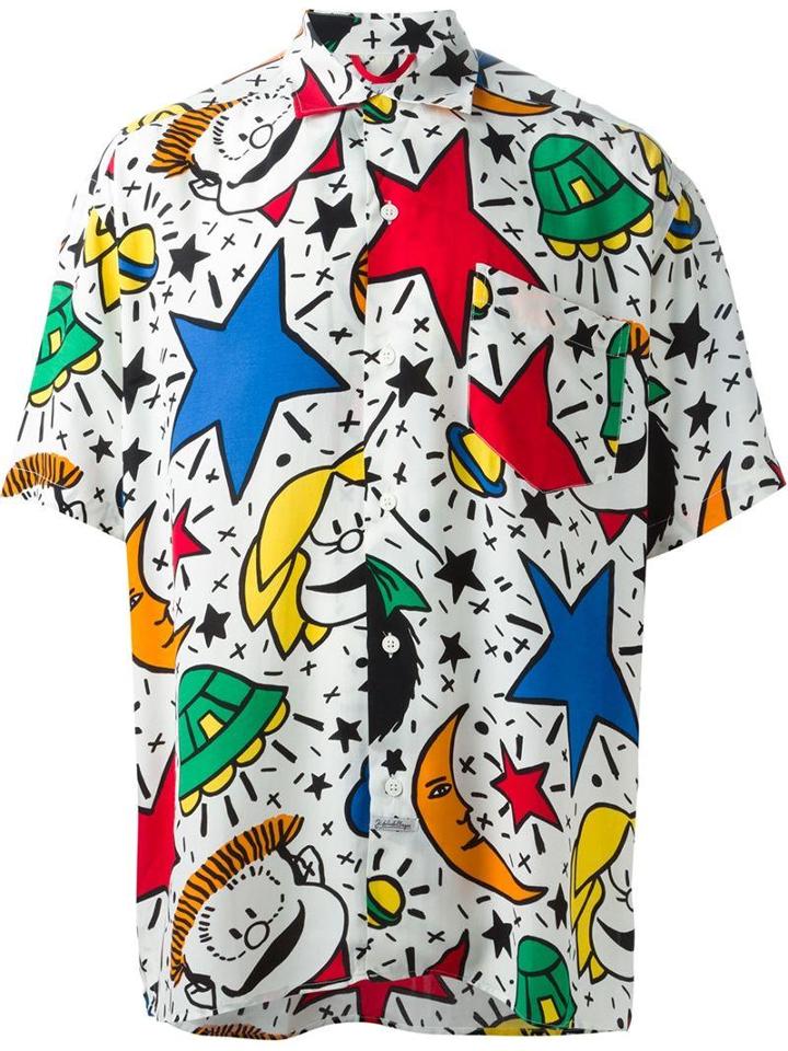 Jc De Castelbajac Vintage 'mafalda Cartoon' Printed Shirt