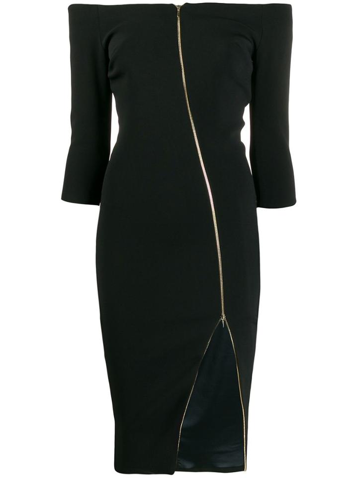 Murmur Expose Dress - Black