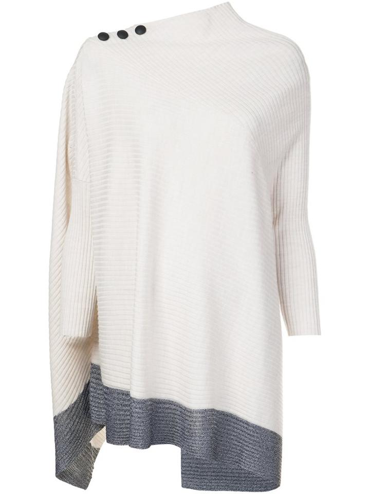 Rag & Bone 'rayna' Poncho, Women's, Size: Xs, White, Merino