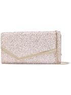 Jimmy Choo Emmie Glitttered Clutch - Pink & Purple