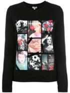Kenzo - Photo Print Sweatshirt - Women - Cotton - Xs, Black, Cotton