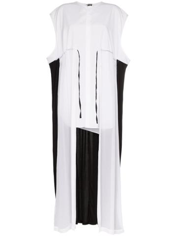 Duran Lantink Deconstructed Elongated Shirt - White