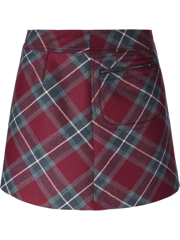 Maison Margiela Tartan Mini Skirt