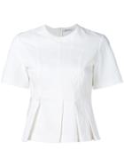 Dion Lee Fine Line Blouse - Red