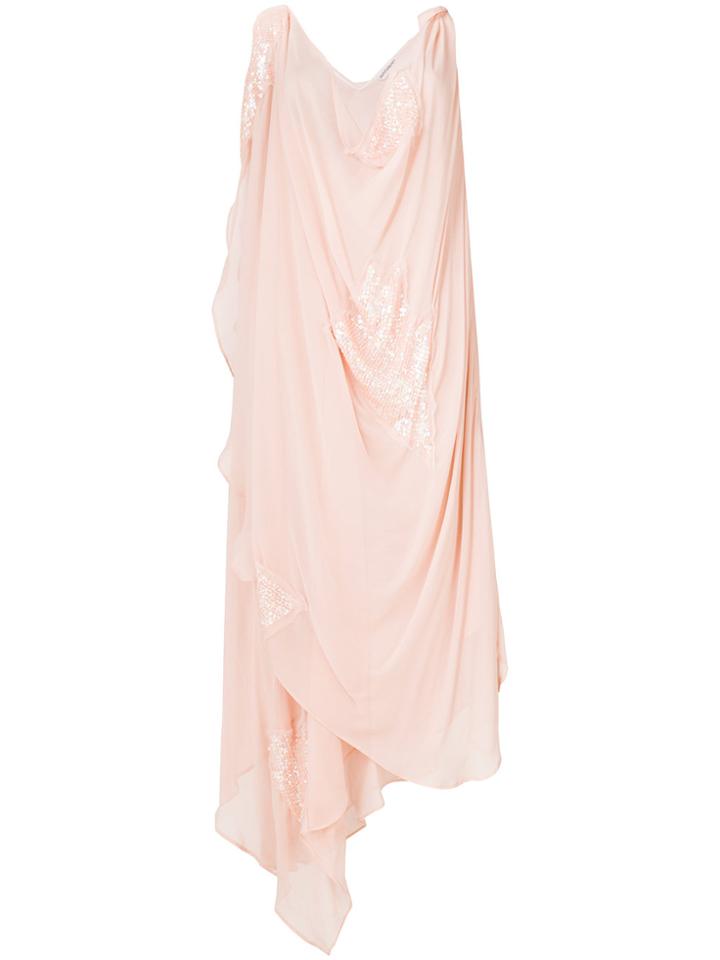 Giacobino Draped Dress - Nude & Neutrals