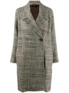 Aspesi Oversized Double-breasted Coat - Neutrals