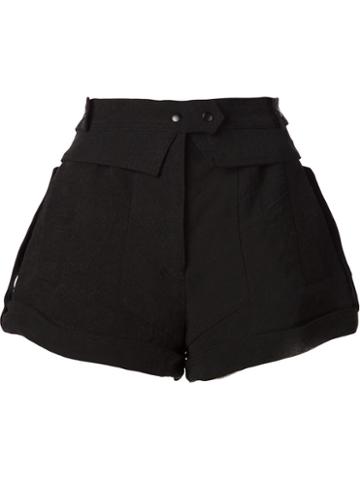 Tvscia Panelled A-line Shorts