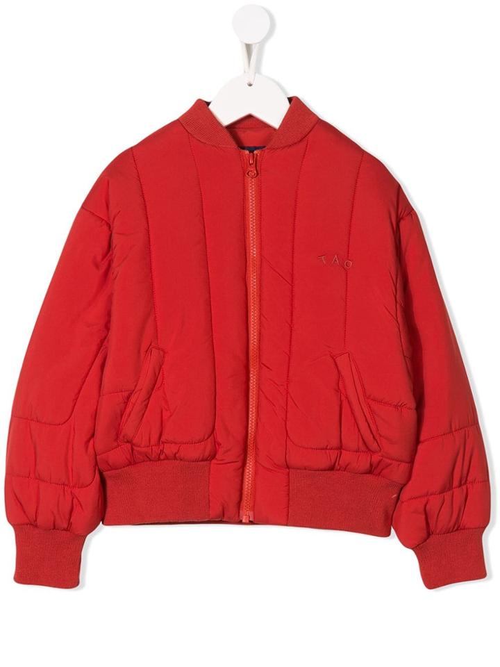 The Animals Observatory Lemur Jacket - Red