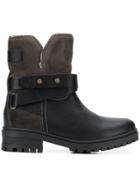 Tommy Jeans Lined Biker Boots - Grey