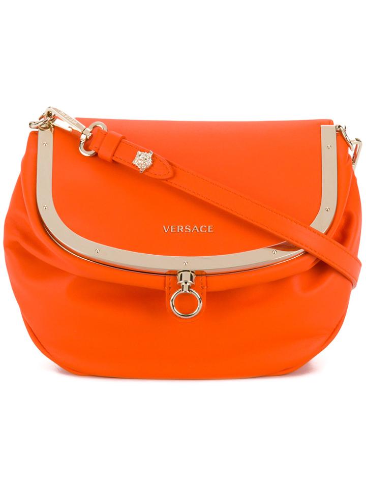 Versace Metalways Shoulder Bag - Yellow & Orange