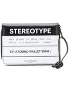 Maison Margiela Stereotype Print Wallet - Black