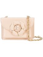 Oscar De La Renta Gardenia Clutch - Nude & Neutrals